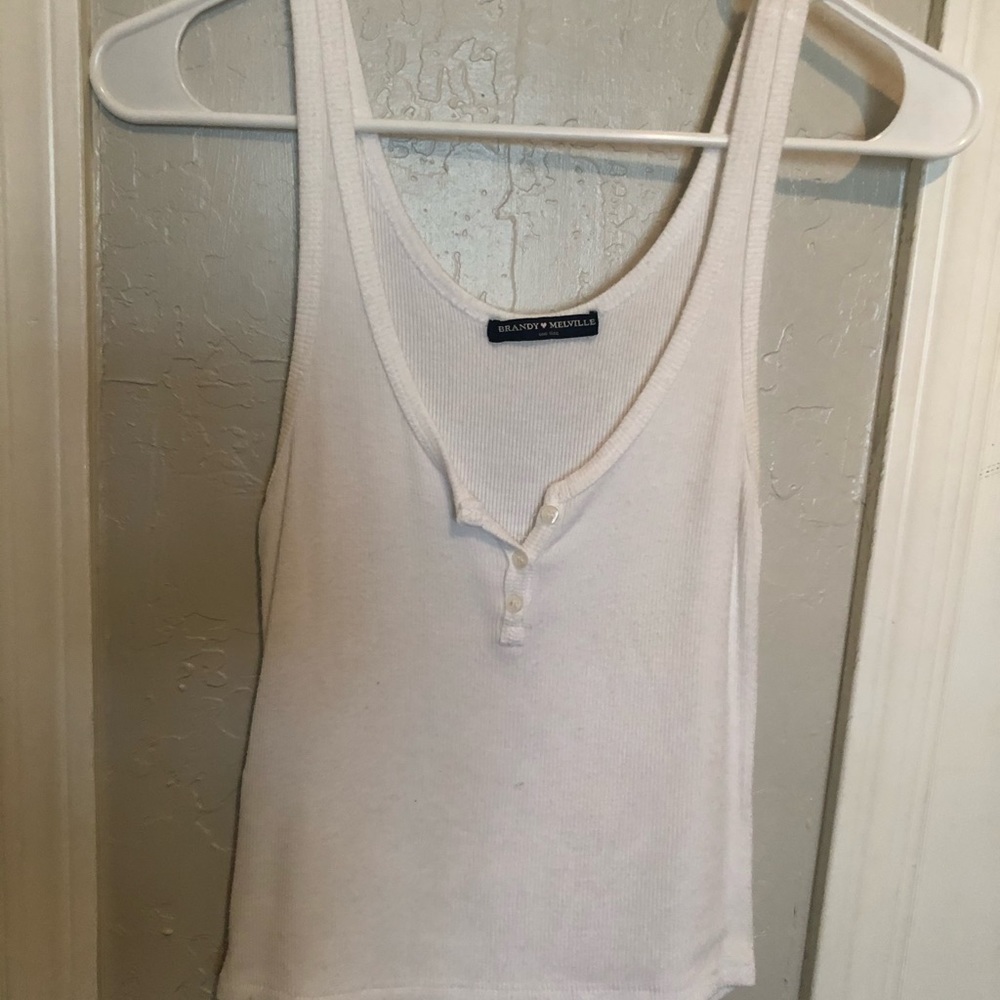 Brandy Melville Ribbed Tank Top